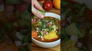 Caldo de res #easyrecipe #caldoderes