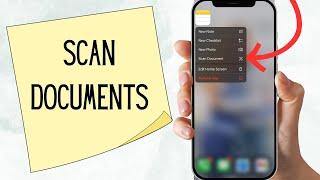 How To Scan Documents To Save Using Apple Notes - Full Guide