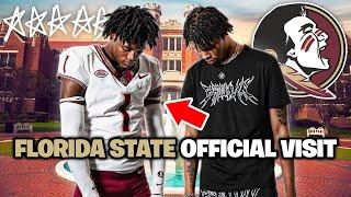 Watch My Lil Brother’s Official Visit At Fsu |BEHIND THE SCENE| *Will He Commit*