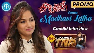 Actress Madhavi Latha Exclusive Interview - Promo | Frankly With TNR #54 |Talking Movies with iDream