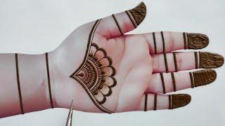 Easy Bharva Indian Full Hand Mehndi Design Trick 2024| Simple Dulhan Mehndi Design|mahandi ki digain