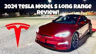 2024 Tesla Model S REVIEW - New Steering Wheel w/ Center Horn, Newest 3/24 Build!