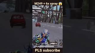 M249+6x spray ..TG Vamsi gaming ... #bgmi #trendingshorts #bgmihighlights #bgmivideos #shorts