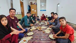 Cooking a Delicious Lunch and Enjoying Friendly Moments with Mrs. Farideh