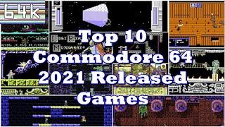 Top 10 Commodore 64 2021 Released Games