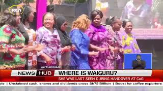 Where is Kirinyaga governor Waiguru?