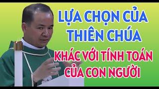 TÍNH TOÁN CỦA CON NGƯỜI KHÁC VỚI CÁCH LỰA CHỌN CỬ THIÊN CHÚA | CHA PHẠM TĨNH THUYẾT GIẢNG RẤT HAY