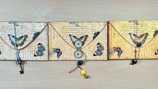 Flip Through of Butterfly Junk Journal Folios