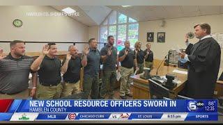 New Hamblen County School Resource Officers sworn in