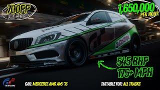  The 2013 A45 AMG Remains The BEST Money Grind Car on Gran Turismo! WTC700 Le Mans