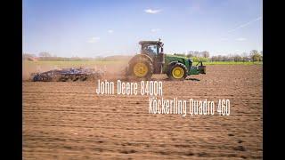 John Deere 8400R mit Köckerling Quadro 460