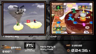 Mario Party 5 | Story Mode | SkipMcLazy vs Cmdr | Fall Fun 2019