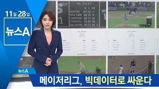 [스포츠 빅데이터①] 메이저리그, 빅데이터로 싸운다 | 뉴스A