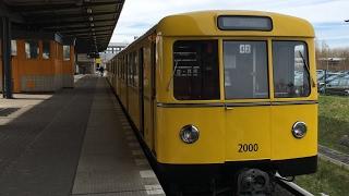 U-Bahn Berlin - Reaktivierter D-Zug auf U5-Probefahrt [4K]