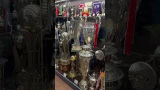 Man Utd trophy cabinet - European cups. #championsleague #manutd #football #europe