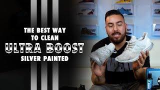 The best way to clean silver painted adidas Ultra Boost | Reshoevn8r