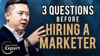 3 Factors to consider before hiring a marketing agency S1E52