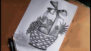 Fruit Basket drawing 