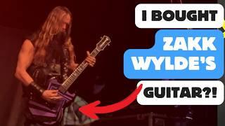 What Does A £2000 Zakk Wylde VIP Ticket Get You?... HIS GUITAR!!!