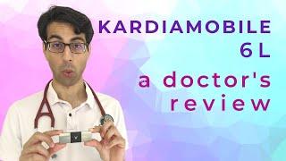 AliveCor KardiaMobile 6L ECG/ EKG Device for Atrial Fibrillation- A Doctor's Review