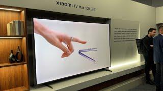 Am văzut Xiaomi TV Max 100 2025 la Berlin: Un televizor gigantic cu tehnologie QLED și Dolby Vision