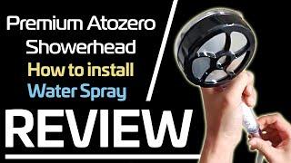 [Showerhead Series] How to Install Biocera Premium Atozero Showerhead & Water Spray Review