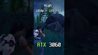 RTX 3060 - Fortnite - Ryzen 7800X3D #fortnite #7800x3d #RTX #gaming #benchmark #pc #rtx3060