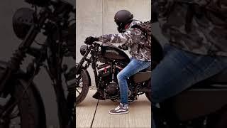 Black beauty || Harley Davidson  || Iron 883  19MILLION#viral #trending #harleydavidson