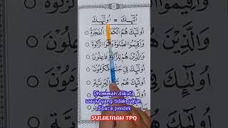 Ngaji Al Quran Mudah - Ummi Remaja dan Dewasa Jilid 3 hal 21