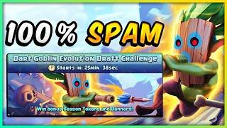 DART GOBLIN EVOLUTION DRAFT CHALLENGE in CLASH ROYALE!