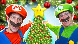 Super Mario Christmas In Real Life