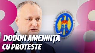 Știri: Șef nou la PCCOCS /Dodon amenință cu proteste /07.11.2024