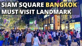 Beautiful Siam Square in Bangkok, Thailand 2022