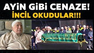 FETÖ elebaşına ayin gibi cenaze! Müslüman gibi göründü Hristiyan gibi gömüldü