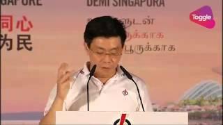 GE2015: Lee Yi Shyan speaks at PAP rally in Simei, Sep 9