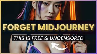 Midjourney is Way Too CENSORED! I Tested The FREE Alternative