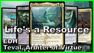 Teval, Arbiter of Virtue EDH Deck Tech | Magic the Gathering
