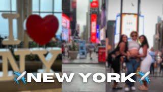 COME WITH ME TO NEW YORK FOR 48HRS  | Ti gender reveal, shopping , food , etc