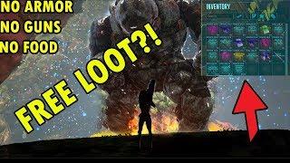 Solo Lava Golem Without Armor or Guns for INSANE LOOT! - ARK: Survival Evolved