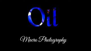 Oil & water  Macro Photography using a mobile phone