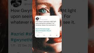 Gwyn and Azriel #gwynethberdara #azrielshadowsinger #gwynriel #acotar #acosf #shortvideo #shorts