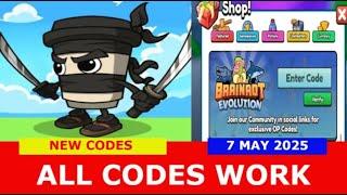 *NEW CODES* Brainrot Evolution ROBLOX | ALL CODES |  MAY 7, 2025