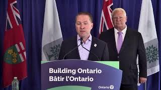 Premier Ford Holds a Press Conference | August 26