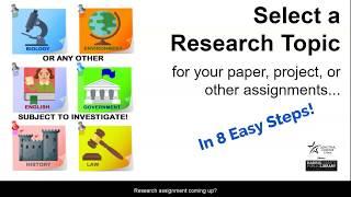 Select a Research Topic