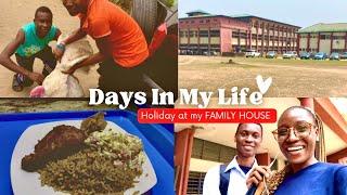 My MOM TOOK ME OUT TO CELEBRATE MY DISTINCTION||My holiday life at home||My visit to UNICAL||Vlog