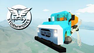 ЛЕТАЮЩИЙ ЗИЛ и другие ДИЧЬ ПОСТРОЙКИ в Stormworks: Build and Rescue - Cloud.I.Am