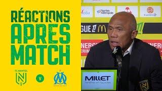 FC Nantes - OM : la réaction d'Antoine Kombouaré