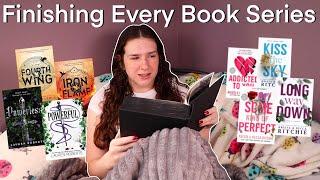 finishing every book series i'm in the middle of (ep. 2)