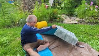 Unboxing and comparing the Therm-a-Rest Z Lite Sol Sleeping Pad with a no-name brand