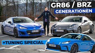 Toyota GR86 - SO GUT im Vergleich zur Vorgänger-Generation?! GR86 vs. BRZ / GT86 & Tuning Review